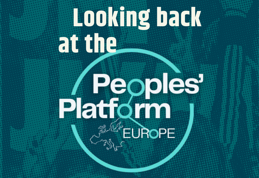 Looking Back at the Peoples’ Platform Europe Conference